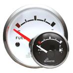 Wema Brandstofmeter Silver Gauge Serie-Zwart, Watersport en Boten, Ophalen of Verzenden, Nieuw