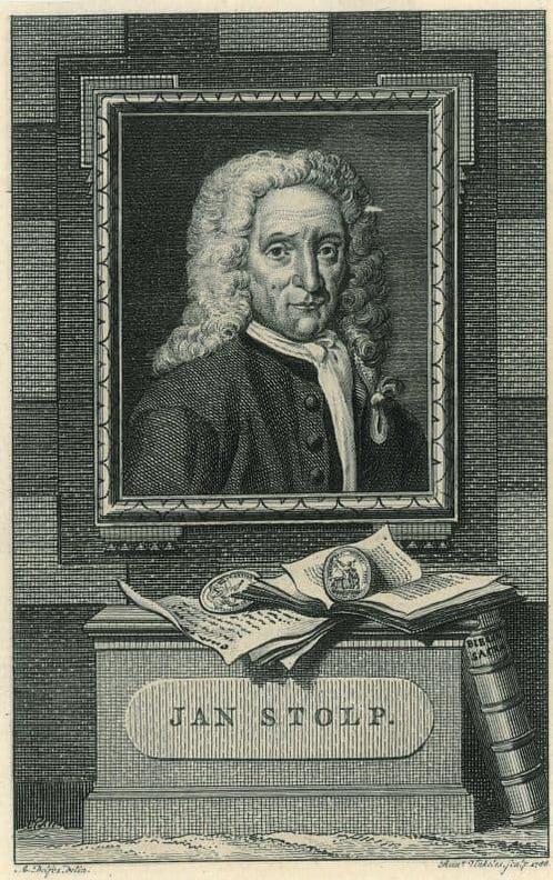 Portrait of Jan Stolp, Antiek en Kunst, Kunst | Etsen en Gravures