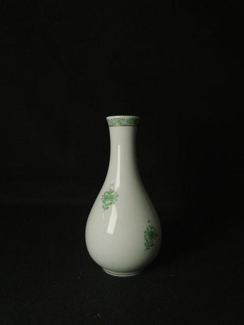 Herend - Apponyi verde- vasaH 16 cm- 1.Wahl - Vaas -, Antiek en Kunst, Antiek | Glas en Kristal