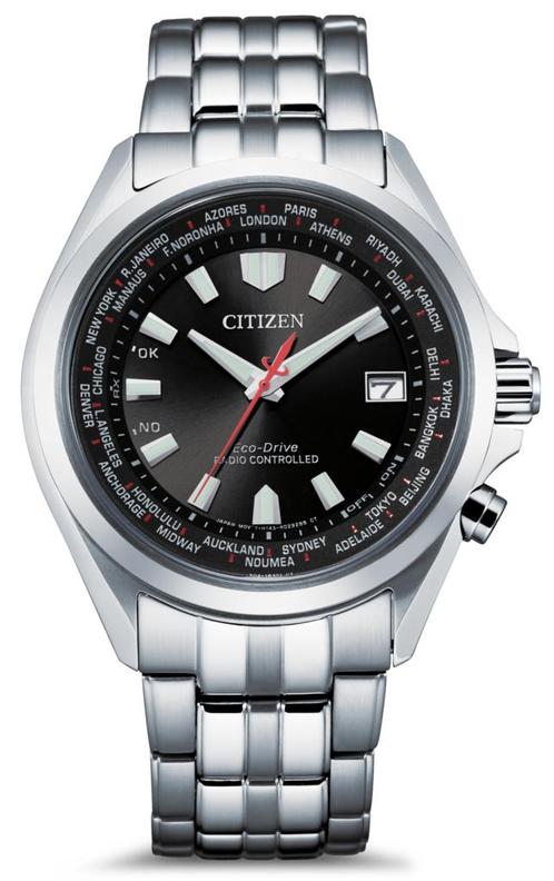 Citizen CB0220-85E Radio Controlled horloge 42 mm, Sieraden, Tassen en Uiterlijk, Horloges | Heren, Staal, Nieuw, Staal, Citizen