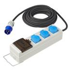 ProPlus Stekkerdoos - 20 meter - 3 stopcontacten - MCCB -..., Ophalen of Verzenden, Nieuw