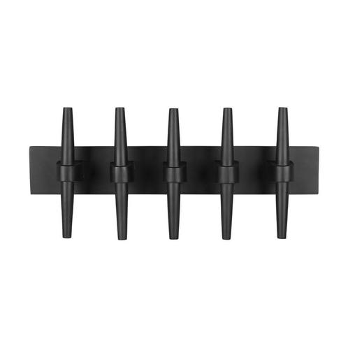 *WOONWINKEL* Dutchbone Jakub Retro Kapstok Zwart Hout, Huis en Inrichting, Woonaccessoires | Kapstokken, Nieuw, Verzenden