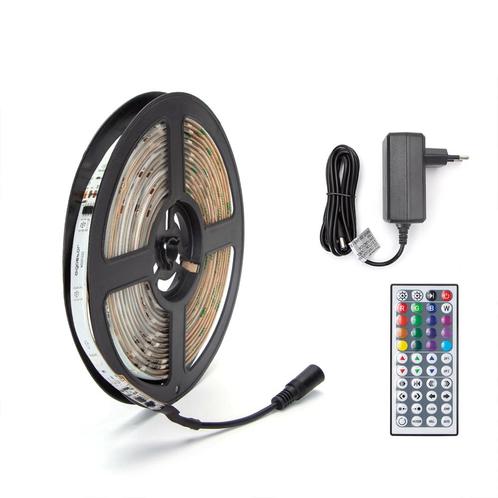 Digitale RGB LED Strip | 5Mtr | IP65 | 12V | Complete set, Huis en Inrichting, Lampen | Overige, Ophalen of Verzenden