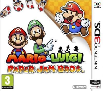 3DS Mario & Luigi: Paper Jam Bros, Spelcomputers en Games, Games | Nintendo 2DS en 3DS, Zo goed als nieuw, Verzenden