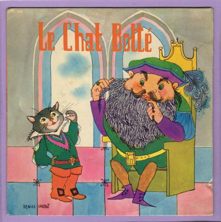 Charles Perrault, Madeleine Robinson – Le Chat Botté (..., Cd's en Dvd's, Vinyl Singles, Verzenden