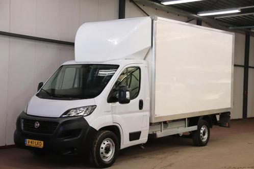 Fiat Ducato BAKWAGEN MEUBELBAK MET LAADKLEP, Auto's, Fiat, Lease, Handgeschakeld, Overige carrosserieën, Financial lease, Wit