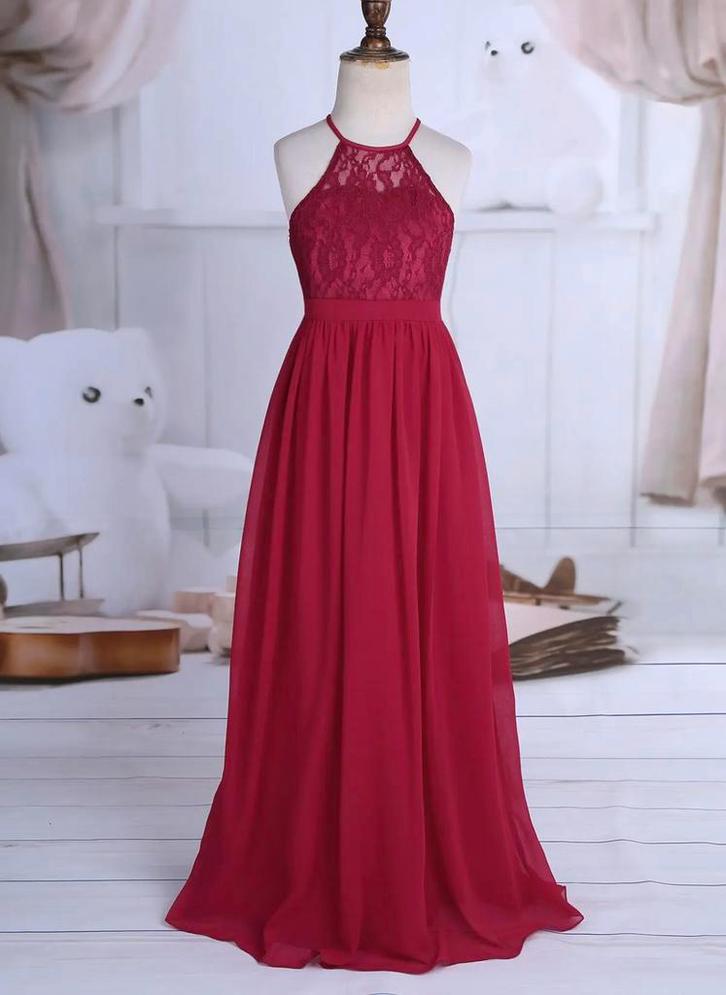 Galajurk Naomi - bordeauxrood - maat 116/122, Kinderen en Baby's, Kinderkleding | Maat 116, Meisje, Nieuw, Jurk of Rok, Ophalen of Verzenden