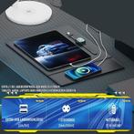 Hoekbureau - Bureau - 120x80 cm - L-vormig - Zwart - COMHOMA, Huis en Inrichting, Bureaus, Verzenden, Zo goed als nieuw