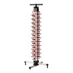 Bordenrek | 48 Borden | Tafelmodel | 114 x 36 x 36 cm, Verzenden, Nieuw in verpakking