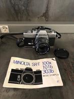 Minolta SR-T 101b + MD ROKKOR 50MM 1:1.7 Analoge camera, Nieuw