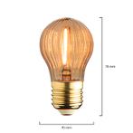 Lybardo lichtsnoer buiten 10 meter incl. 12 amber LED pumpki, Verzenden, Minder dan 50 watt, Wandlamp, Nieuw