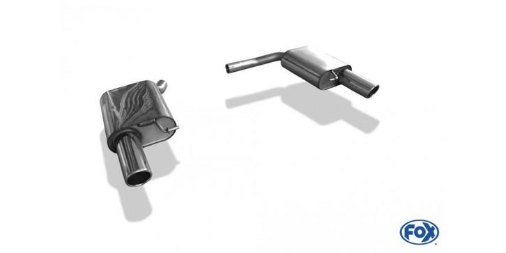 FOX Audi Q5 - 8R quattro einddemper rechts/links - 1x90 type, Auto-onderdelen, Uitlaatsystemen, Nieuw, Verzenden