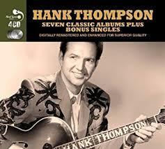 cd - Hank Thompson - Seven Classic Albums Plus Bonus Singles, Cd's en Dvd's, Cd's | Overige Cd's, Zo goed als nieuw, Verzenden