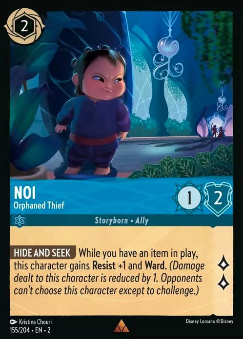 [155/204][S2] - NOI - Orphaned Thief ENG NON-FOIL [M/NM], Verzamelen, Disney, Verzenden