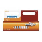 12-Pack - AAA R3 Philips LongLife Zinc Alkaline 4x, Nieuw, Verzenden