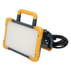 LED bouwlamp anti vandalisme op standaard met stekker – 30 W, Tuin en Terras, Kunststof, Verzenden, Minder dan 50 watt, Staande lamp