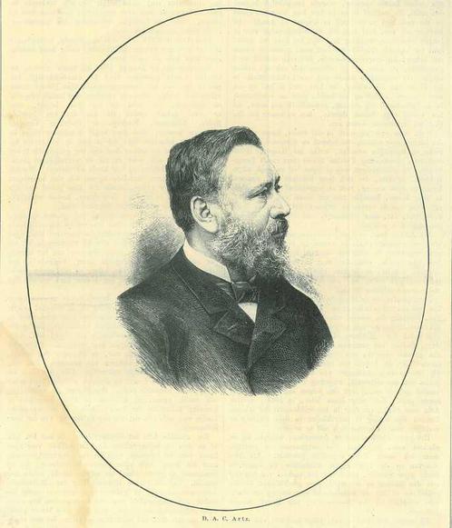 Portrait of David Adolph Constant Artz, Antiek en Kunst, Kunst | Etsen en Gravures