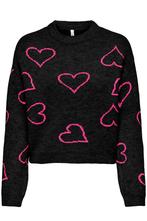 ONLY trui HAPPIE hartjes Maat:, Kleding | Dames, Verzenden, Nieuw, Overige kleuren