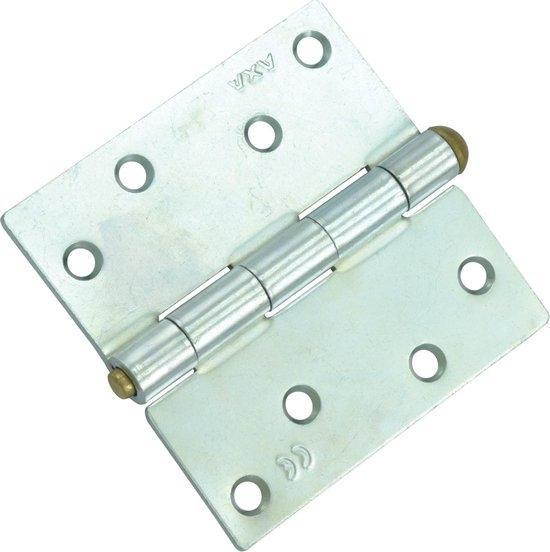 AXA scharnier met losse pen - verzinkt - 76 X 76 - 3 stuks, Doe-het-zelf en Verbouw, Hang- en Sluitwerk, Verzenden
