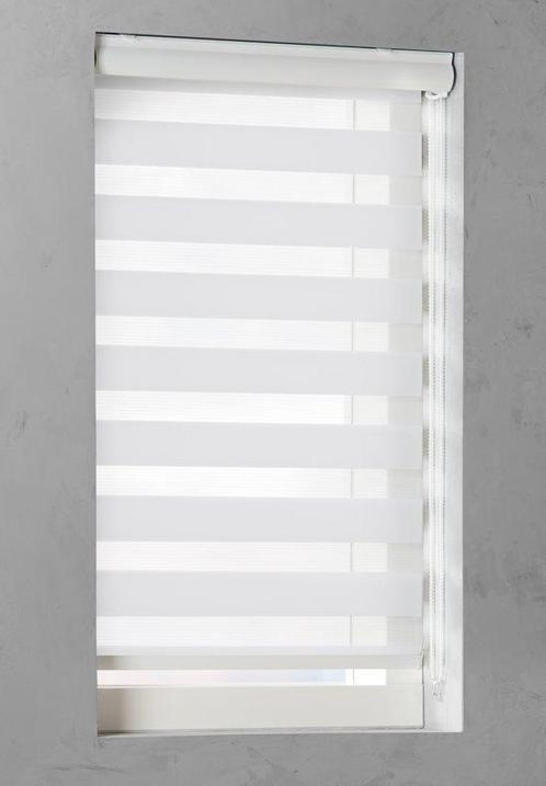 Pure Living - Duo Rolgordijn lichtdoorlatend - White -, Huis en Inrichting, Woonaccessoires | Wandplanken en Boekenplanken, Verzenden