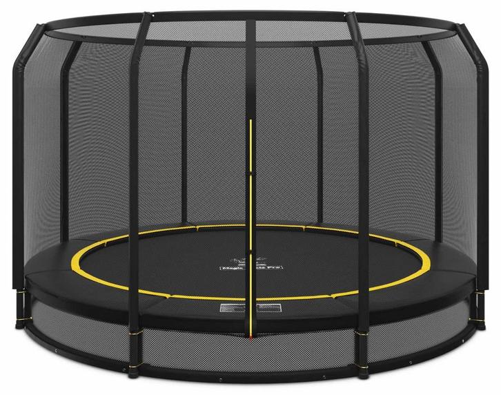 Ingraaf Trampoline Magic Circle Pro Black 410 cm met, Kinderen en Baby's, Speelgoed | Buiten | Trampolines, Nieuw, Ophalen of Verzenden