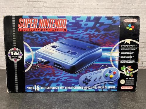 Super Nintendo Starter Pack - Super Mario World Edition, Spelcomputers en Games, Spelcomputers | Nintendo Super NES, Zo goed als nieuw