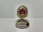 Reliekhouder - Glas, Metaal, Papier, Textiel - 1950-1960 -