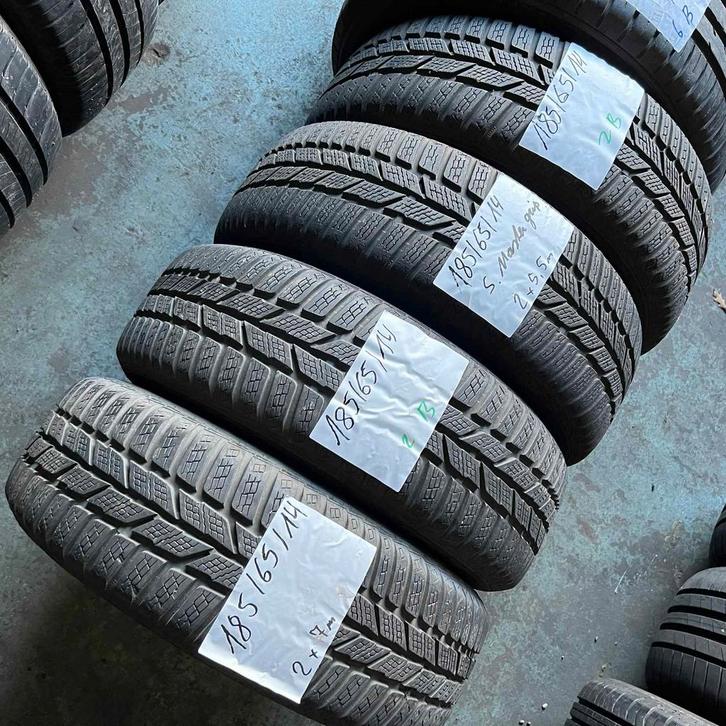 4 x Semperit Master Grip 185-65-14 Winterbanden 7mm, Auto-onderdelen, Banden en Velgen, 14 inch, Winterbanden, 185 mm, Personenwagen