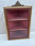 Vitrinekast - Hout, Glas, Textiel, Antiek en Kunst