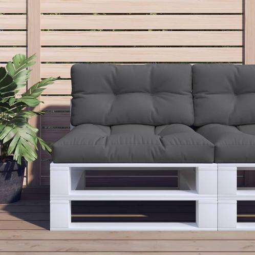 Antraciet Palletkussens: Luxe voor weinig, retourdeal!, Huis en Inrichting, Woonaccessoires | Kussens, Vierkant, Grijs, Nieuw