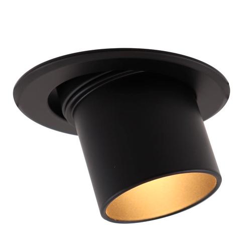 Aluminium inbouwspot zwart, Janna, Huis en Inrichting, Lampen | Spots, Nieuw, Ophalen of Verzenden