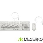 HP 225 Wired Mouse and Keyboard Combo White, Computers en Software, Desktop Pc's, Verzenden, Nieuw, HP