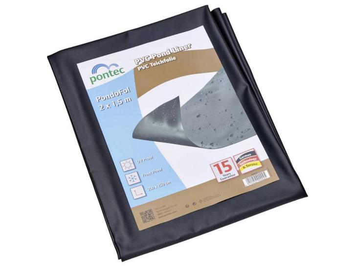 Pontec PVC vijverfolie voorverpakt - 2 x 1,5 meter, Tuin en Terras, Vijvers, Nieuw, Verzenden
