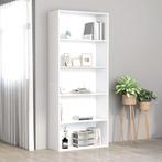 vidaXL Boekenkast met 5 schappen 80x30x189 cm bewerkt hout, Verzenden, Nieuw, 50 tot 100 cm, 150 tot 200 cm