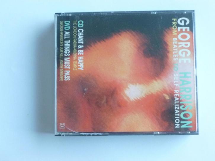 George Harrison – From Beatles To Self-Realization (CD + DVD, Cd's en Dvd's, Cd's | Pop, Zo goed als nieuw, Verzenden