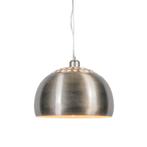 Moderne ronde hanglamp staal - Globe, Verzenden, Nieuw, Modern