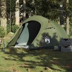 vidaXL Tunneltent 3-persoons waterdicht olijfgroen, Caravans en Kamperen, Tenten, Verzenden, Nieuw, Tot en met 2