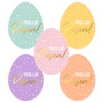 50 Vrolijk Pasen stickers, Verzenden, Nieuw