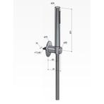 Handdouche Hotbath Ace Met Wandsteun En Doucheslang 150cm, Ophalen of Verzenden, Nieuw