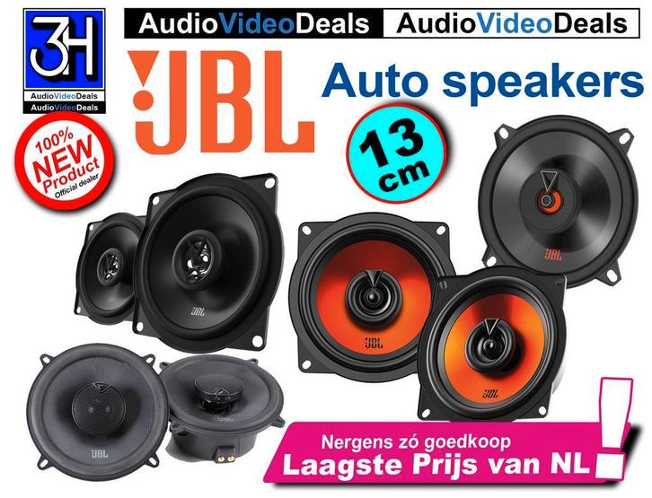 Nieuwe JBL 13cm goedkope autoluidsprekers. Bestel direct., Auto diversen, Autospeakers, Nieuw, Ophalen of Verzenden