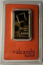 1 Troy Ounce - Goud .999 - Valcambi, Switzerland - Met