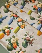Tessuto Esclusivo con vasetti e fiori- 300x280cm- Artmaison