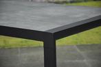Dexter dining tuintafel 194x90xH74,5 cm antraciet, Ophalen of Verzenden, Nieuw