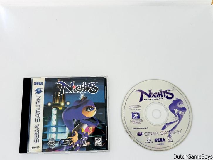Sega Saturn - Nights Into Dreams - Not For Resale - USA, Spelcomputers en Games, Games | Sega, Gebruikt, Verzenden
