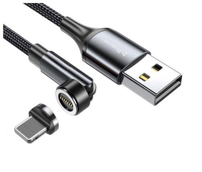 DrPhone iONIC - 540º Roterende Magnetische Kabel - 3A - Voor, Telecommunicatie, Mobiele telefoons | Telefoon-opladers, Verzenden