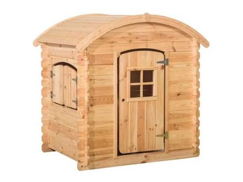 Veiling - Hillhout Wende kinderspeelhuisje 105x130x140cm, Kinderen en Baby's, Speelgoed | Buiten | Speelhuisjes