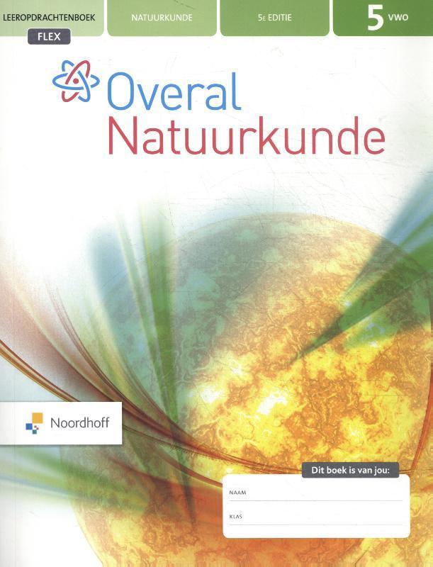 Overal Natuurkunde Flex TF 5 vwo leeropdrachte 9789001891909, Boeken, Studieboeken en Cursussen, Zo goed als nieuw, Verzenden