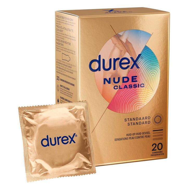 Durex Nude Condooms, Sport en Fitness, Gezondheidsproducten en Wellness, Nieuw, Verzenden