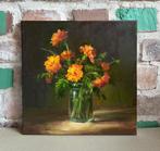 Andrey Belchev (XX-XXI) - Golden glow of marigolds, Antiek en Kunst