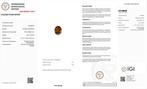 Geel, Oranje Sfaleriet - 40.12 ct - International, Nieuw